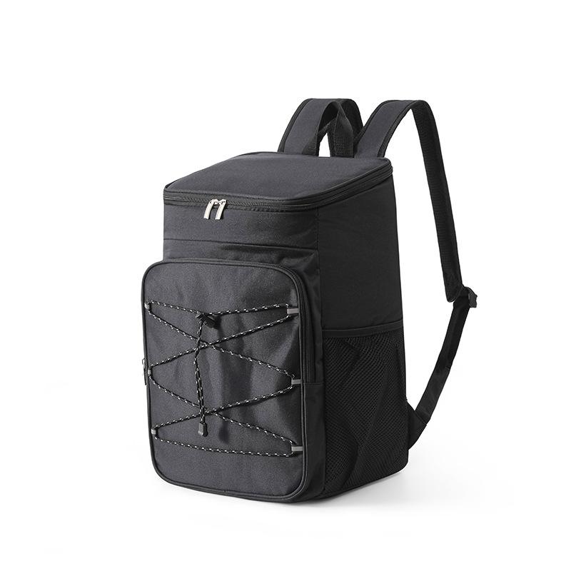 

Outdoor Thermal Cooler Backpack Bags Insulated Leakproof Lunch Bag Camping Drink Refrigerator Picnic Food Fresh Keeping Bag чёрный