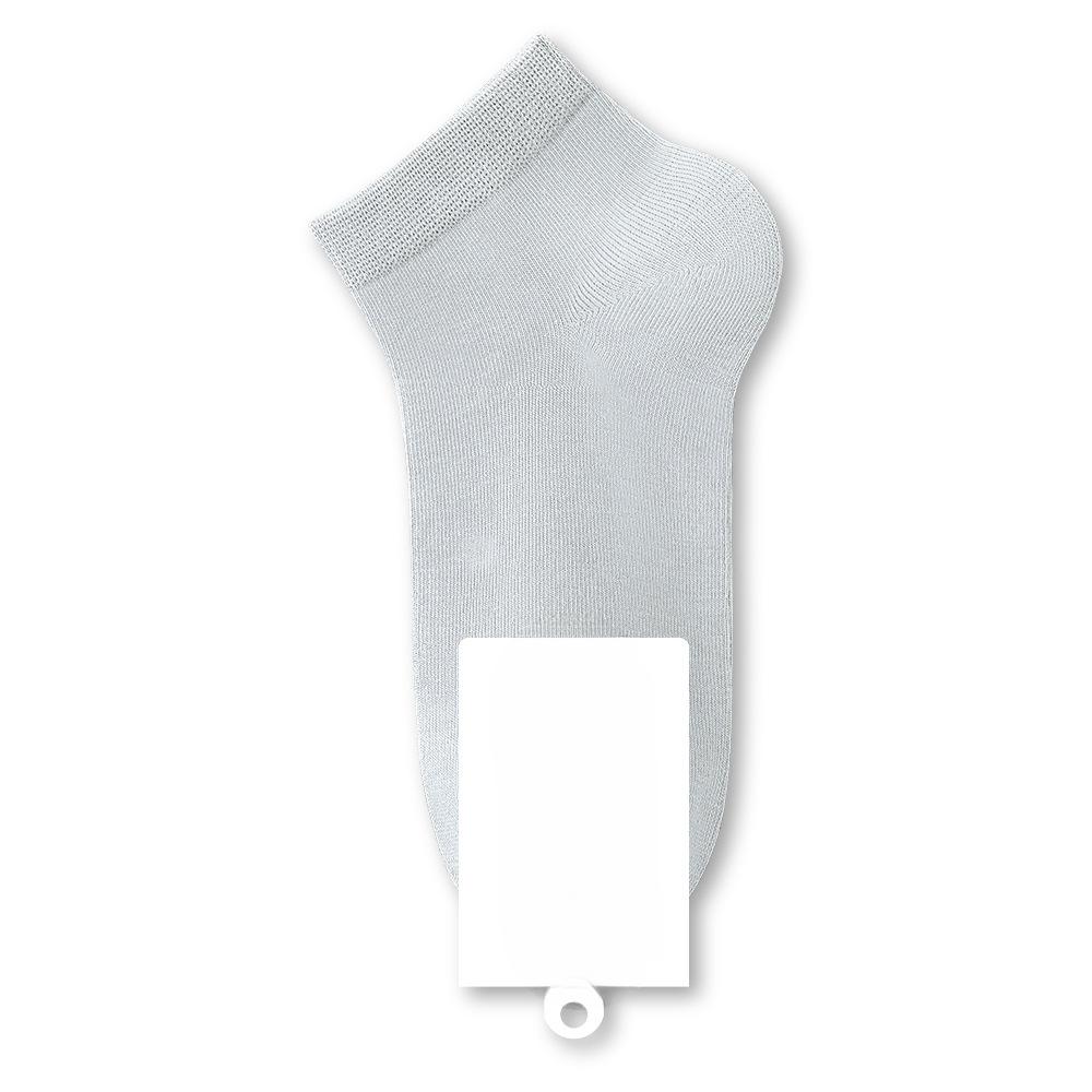 Women's Spring and Summer Casual Pure Cotton Anti Slip and Odor Proof Solid Color Boat Socks