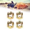 4pcs Accuracy Fit Rear Axles Nut for Buggies Reinforced Thread Design Vibration Resistance All Terrain Application