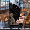 Premium Tempered Glass Phone Case for Galaxy S20, S21, S22, S23, S24, S25 Series (FE, Ultra, Plus) — Cat & Starry Sky Theme.