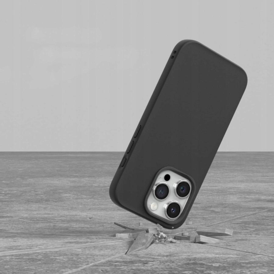 Case for iPhone 16 Pro Matte Matt Case Soft Back + 9H Glass