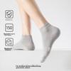 JOAE [100% Pure Cotton Odor-Resistant] Men's Socks, 7A Mesh Boat Socks, Breathable Anti-Pilling Short Socks, 6 Pairs