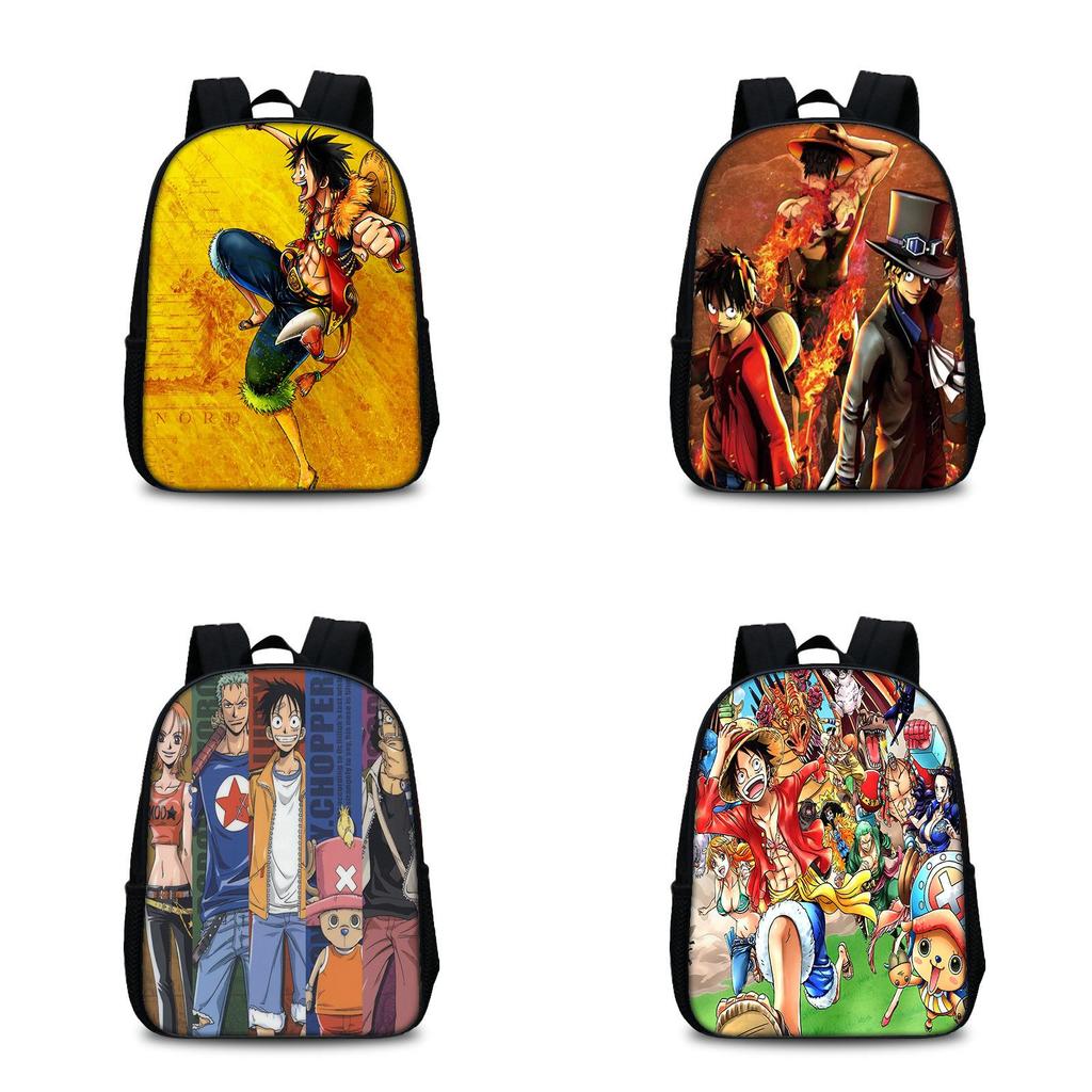One Piece Backpack For Kids With Nylon Material And Adjustable Straps For School And Daily Use