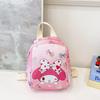 Disney Mickey Minnie Hello Kitty Kuromi My Melody Pattern Children Backpack For Kindergarten Kids