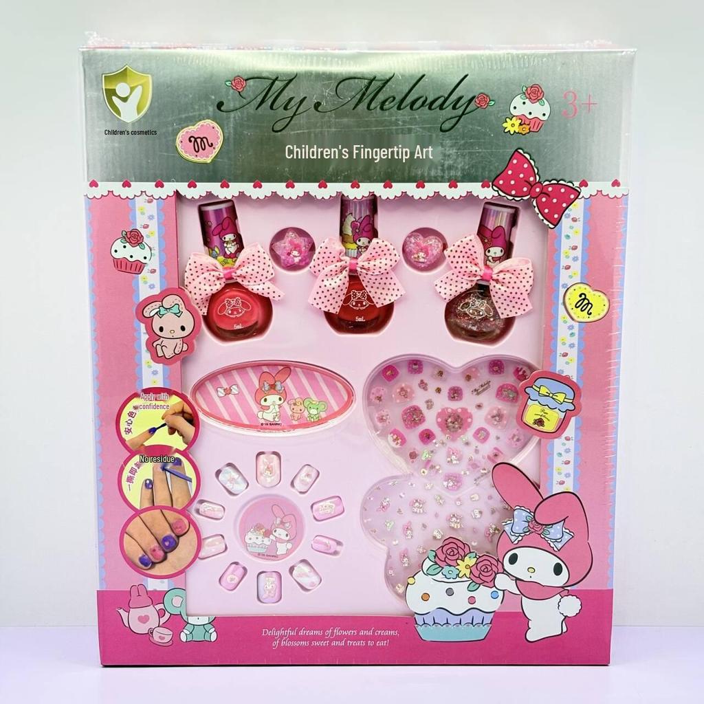 Genuine Sanrio Girls' DIY Nail Art Gift Set