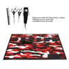 Magnetic Barber Mat Camouflage Print Prevent Slip Silicone Barbershop Work Station Pad for Clippers Scissors
