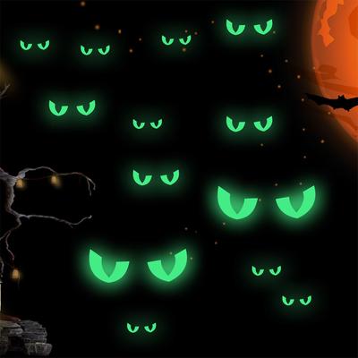 Glow In The Dark PVC DIY Stickers Luminous Kids Bedroom Nursery Ceiling Wall