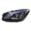 W222 S-Class Front Bumper Grille, Diffuser, and Spoiler Upgrade Kit
