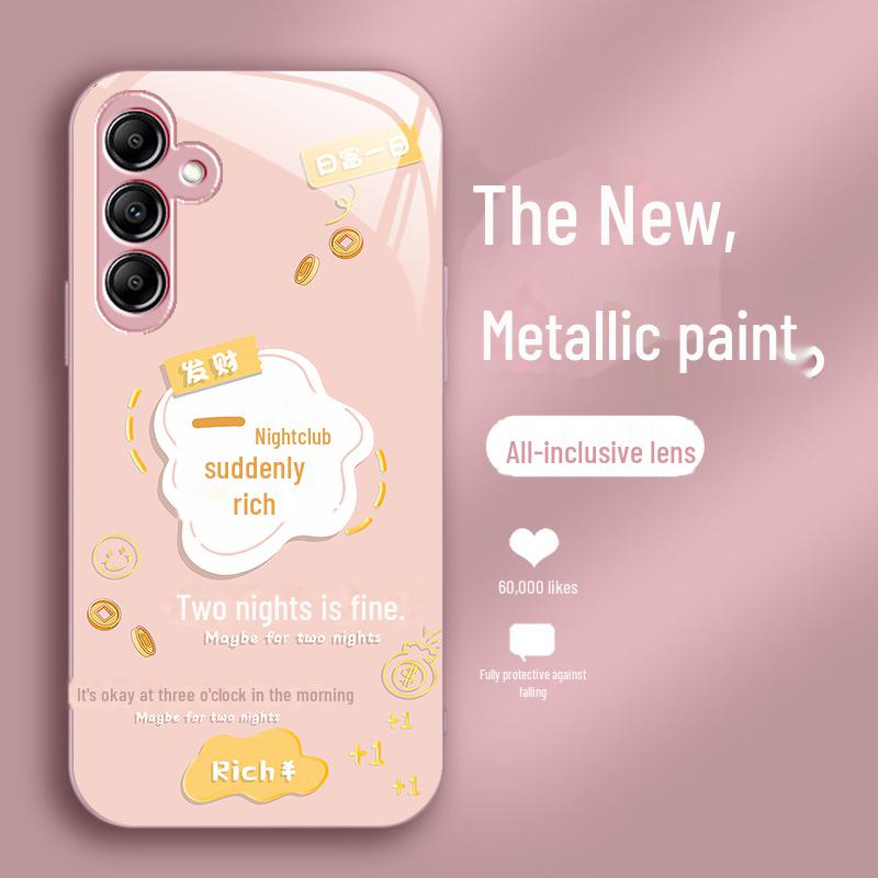 

Samsung A32 Early Retirety A33 Liquid A34/A42 Rifu Yiyi A53 Полный комплект Anti Fall Creative Text. A54 5G роза розовый