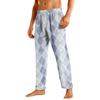 Men's Home Soft Pajama Pants Drawstring With Pockets Casual Sports Pants