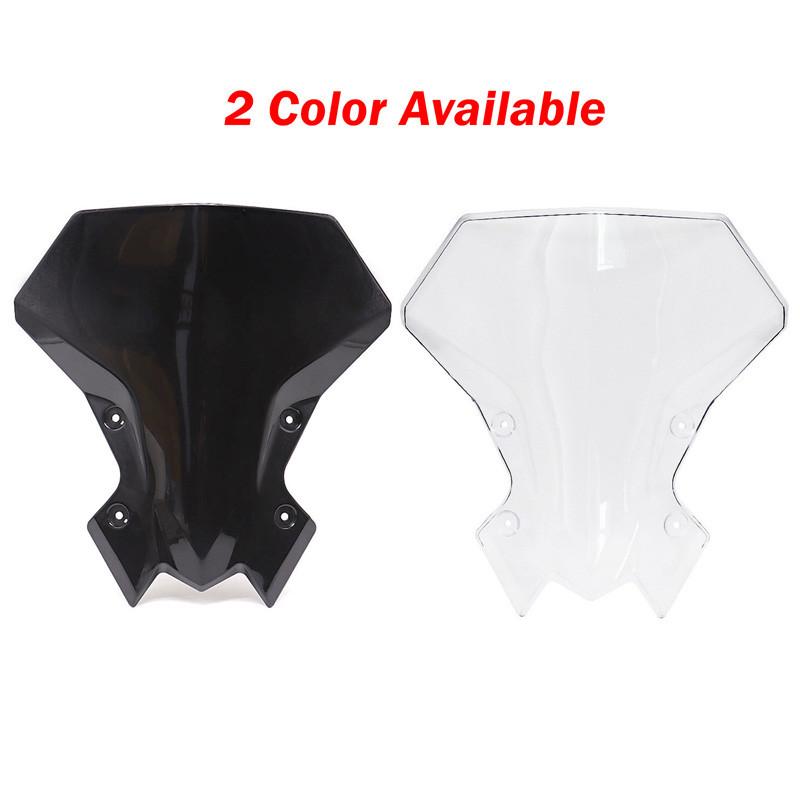 Motorcycle Windshield Windscreen For Kawasaki Z900 2020-2023 Front Wind Shield Screen Deflector Black/Clear