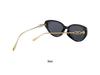 2025 High-End Cat-Eye Retro Sunglasses for Women - Small Frame, Street Style, Anti-UV