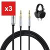 okcsc TC3.5 Headphone Replacement Cable for Sony/Hifiman, 2.0m, 4-Core OFC 4.4mm Balanced to Dual 3.5mm
