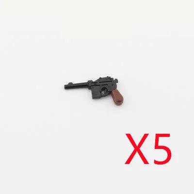 Military Building Blocks American Soviet Soldier Figures Weapons Accessories Guns Pistol Sniper Belt Mini Bricks MOC