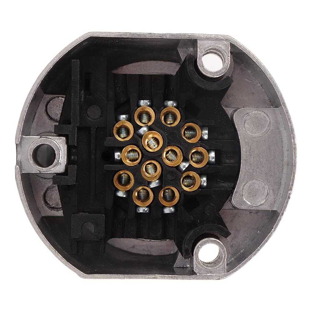 13 Pin Female Socket Trailer Connector Trailer Socket EU Standard Trailer Caravan