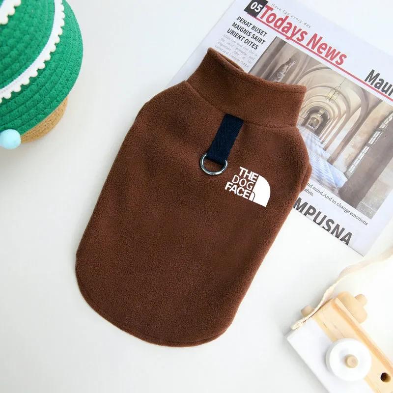 Haustier Hund Kleidung Mantel Herbst Winter Mode Fleece Warm Pullover Weste Für Kleine Chihuahua Bulldog Hunde Jacken Kostüme Liefert
