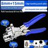 East Tour Multifunctional Edge Banding Hole Punch Woodworking Tool with Screw Hole Cover Pliers