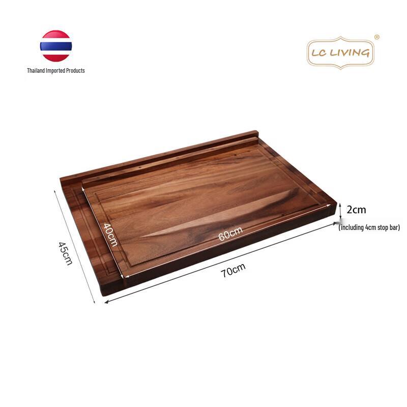 LC LIVING Acacia Wood Cutting Board