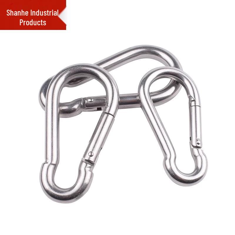 Stainless Steel Quick Link Safety Spring Snap Hook