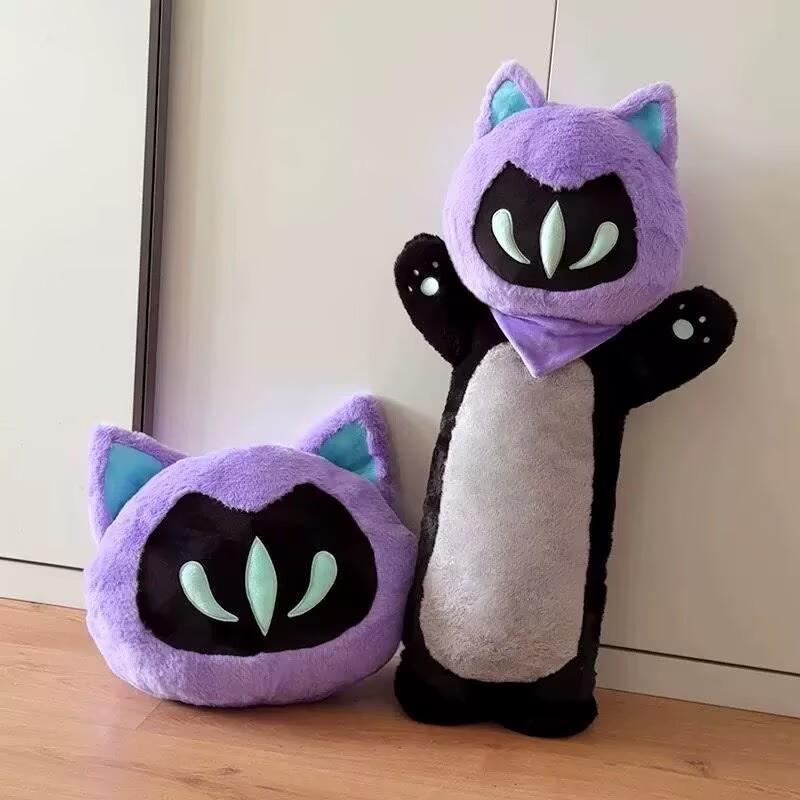 New Doll Fearless Contract Shadow Cat Wa Roland OMEN Doll Plush Cute Doll
