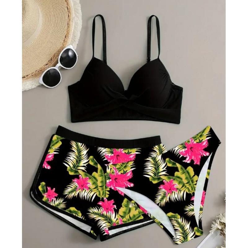 Women's Sexy Underwire Swimsuit Bikini - Cross-Border European & American Style