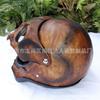 Halloween skull mask, movable skull headgear, full skull mask, dark movable skull head