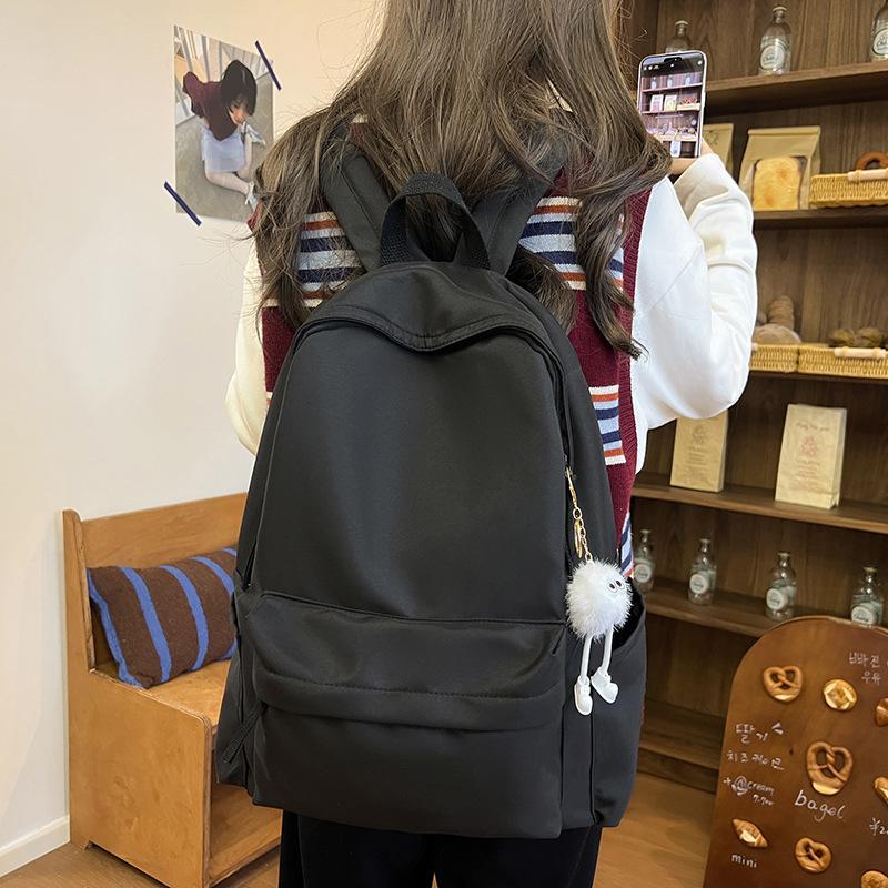 Backpack New Japanese Versatile Female College Students Class School Bag Male Casual High School Students Computer Backpack Tide