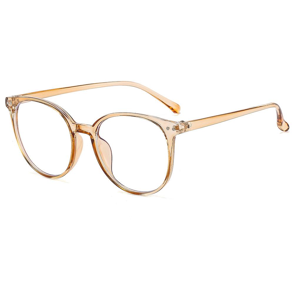 Minimalist Full Rim Plastic Spectacles Fashion Eyewear for Men and Women - Casual Decorative Computer Glasses