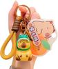 Super Cute and Funny Capybara Keychain for Men and Keychain Bag Character Keychain [LeChengMM] Women, Pendant, (Type 4)