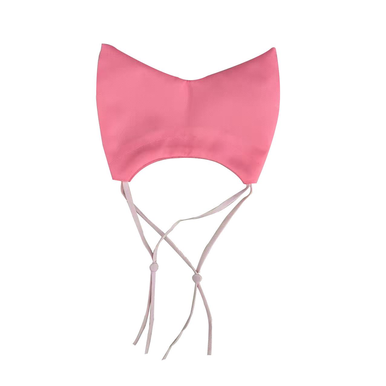 

Водонепроницаемая шапочка для купания кошек: Защита ушей при купании питомца розовый