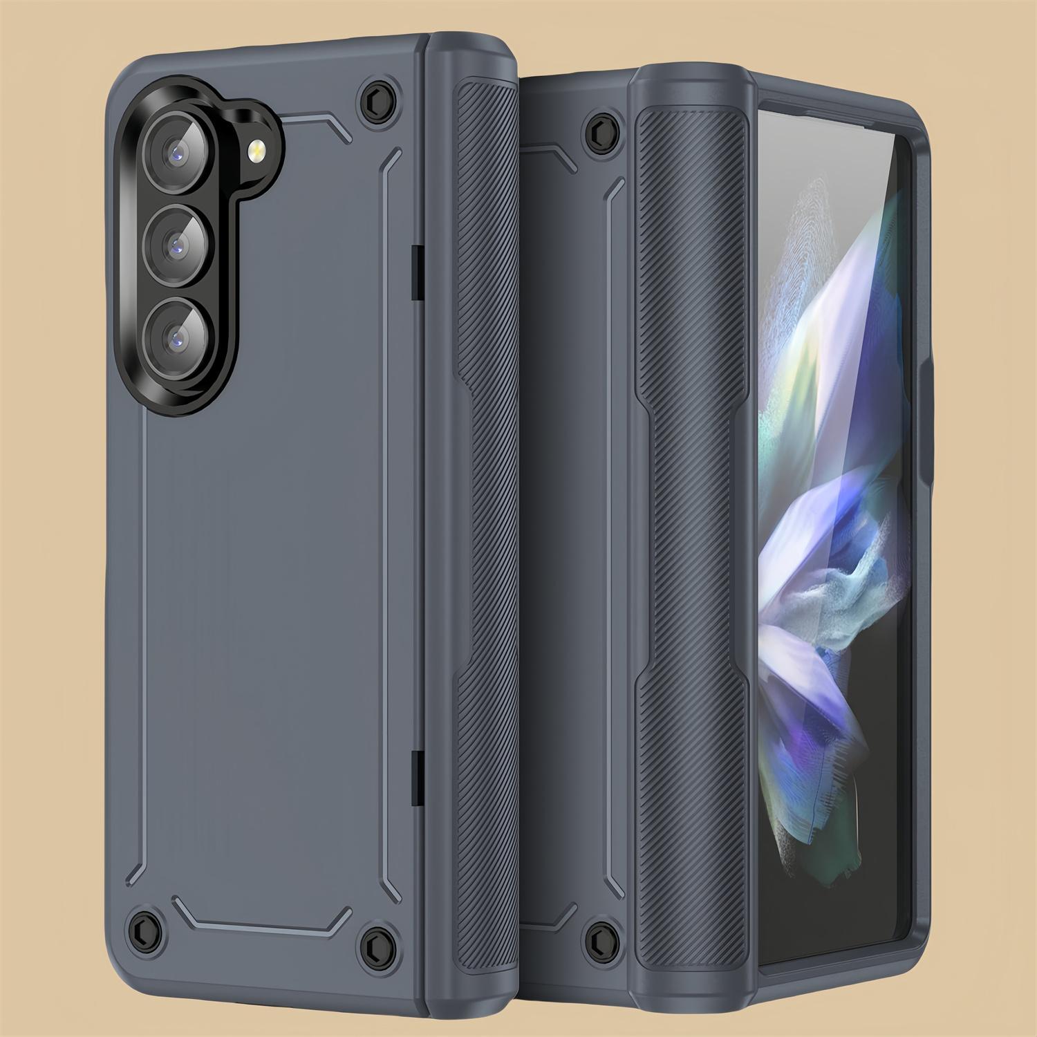 

Пылезащитный простой чехол для телефона Samsung Galaxy Z Fold 6 Fold6 Fold5 Fold 5 Zfold6 Защита от падения Складной чехол Аксессуары for Samsung Z Fold 6 чёрный