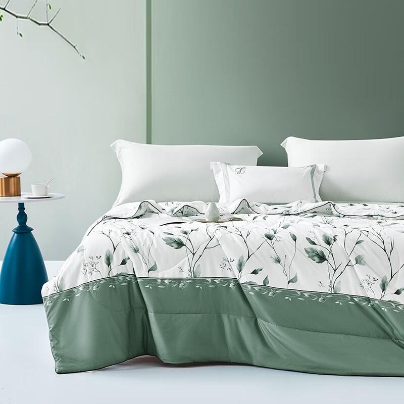 

Mengjie Green Vine All-Season Washable Quilt