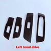 LHD RHD For Mazda CX-70 CX70 2024 2025 Steel Door Armest Window Rise Switch Glass Lift Control Panel Cover Interior Accessories