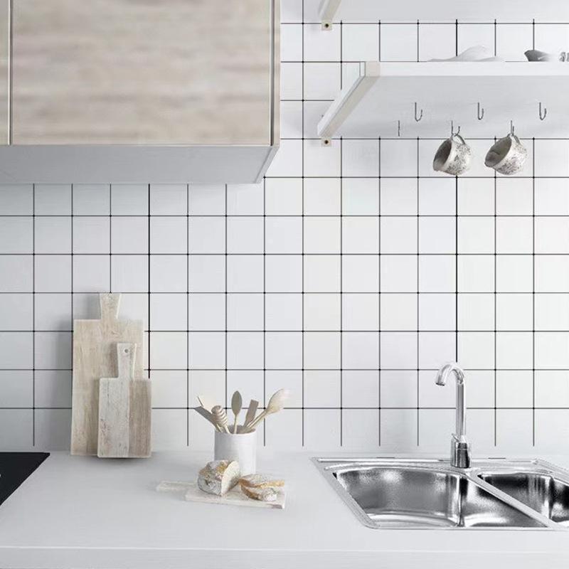 Waterproof Pvc Marble DIY Self-adhesive Wall Stickers Kitchen Renovation Wallpaper Decorative Film