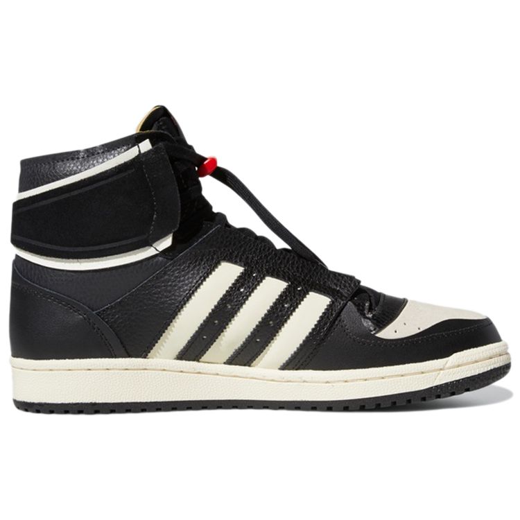 Adidas Top Ten Mid Black Beige Unisex Sneakers S24115