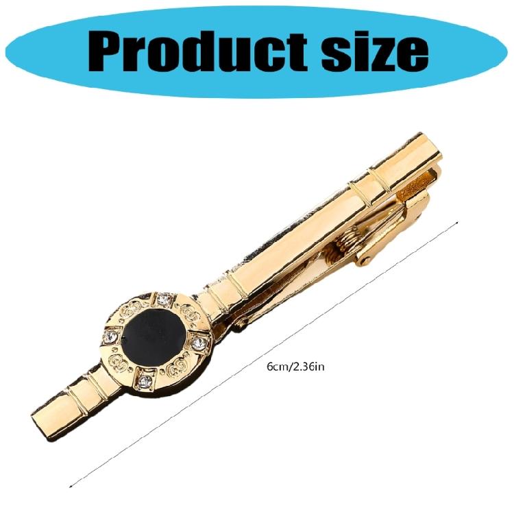 Elegant Men Tie Holder Stainless Steel Craftsmanship Stylish Tie Pin Men Tie Clip Suitable for Gifting on Special Days