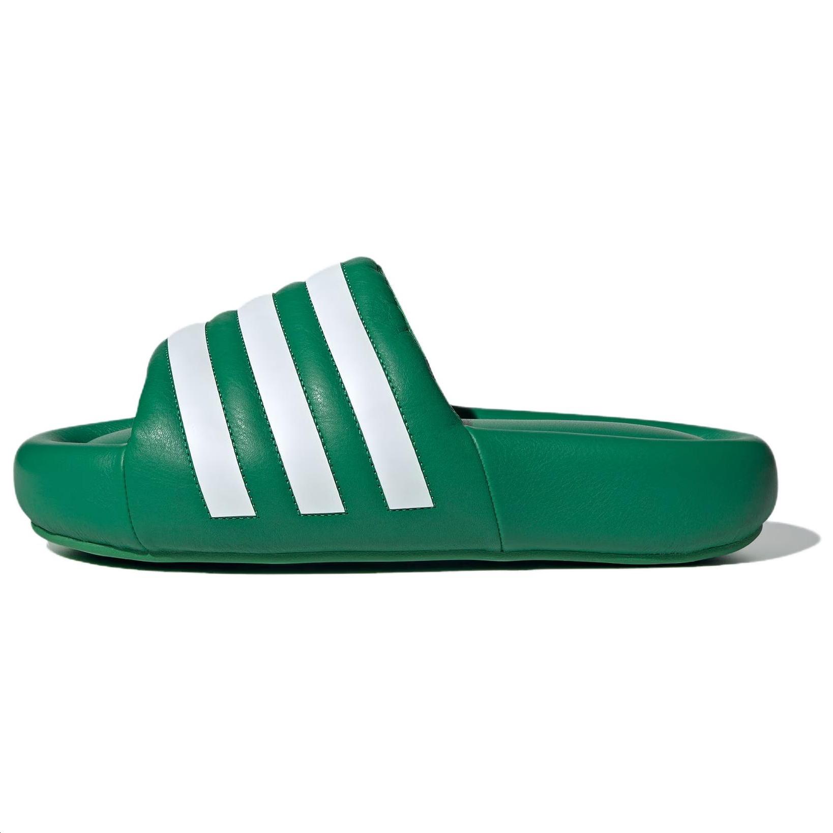 adidas Adilette 24 Slide Green White Men s JS3475 EU 42