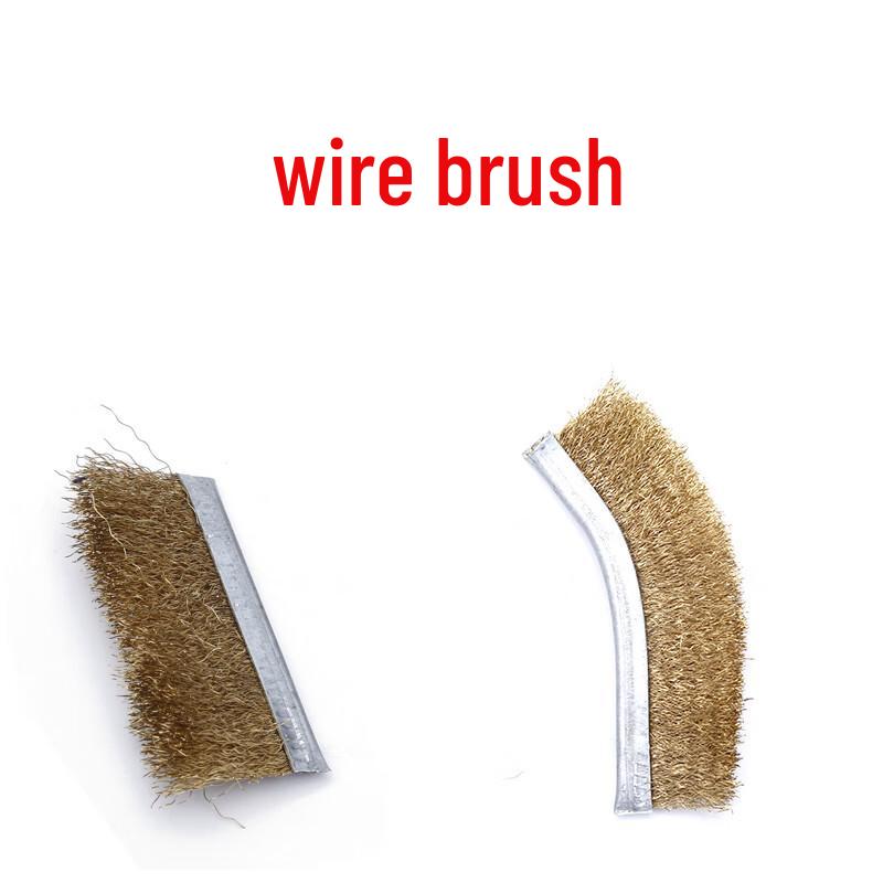 Multi-purpose Cleaning Brush with Curved Handle медный