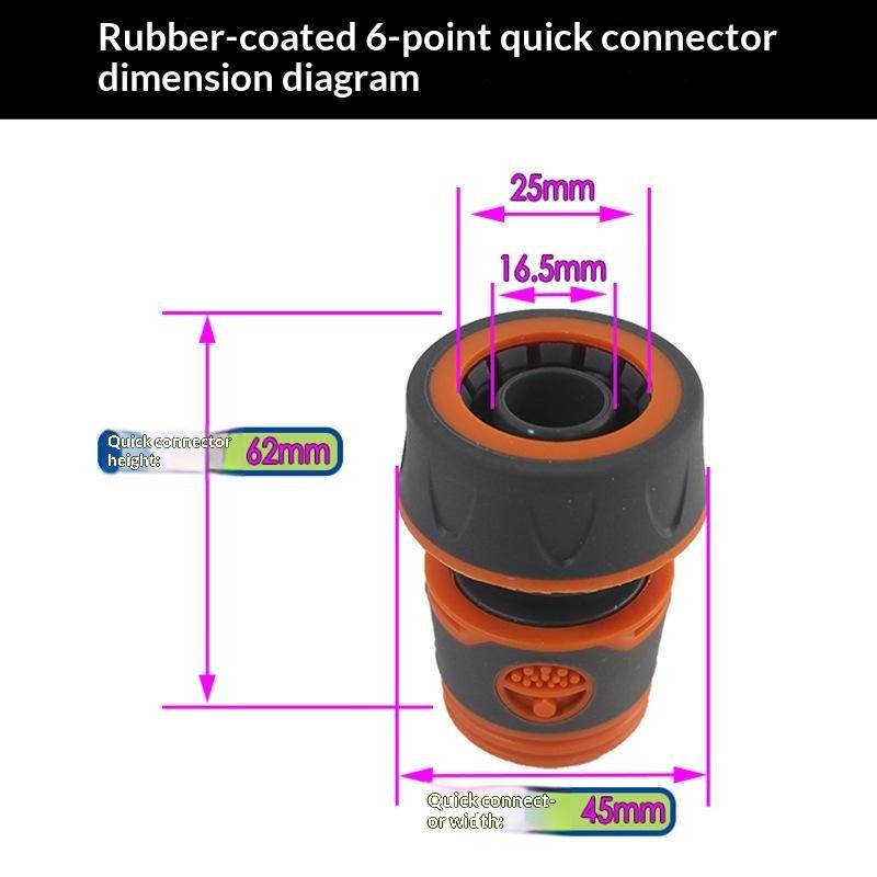 1/3 Pcs Garden Hose Quick Connector Stopwater Connector Garden Tap Water Coupler Watering Pipe Fitting
