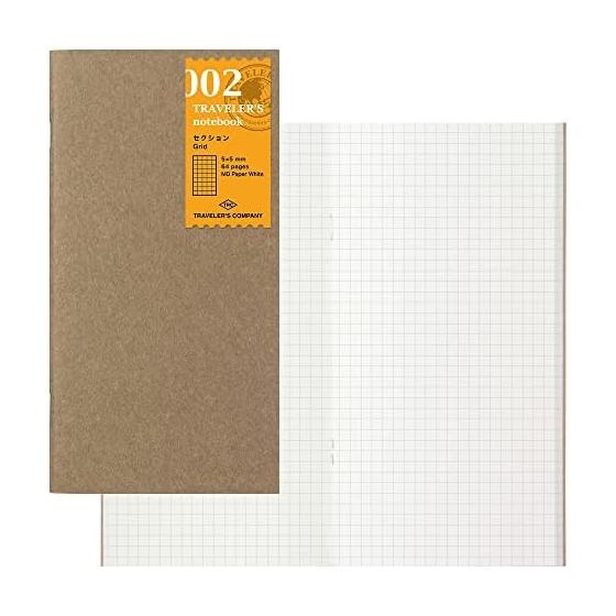 Traveler s Note Refill Graph 2 Pack Regular Size 14246006