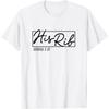 His Rib Genesis 2_22 Christian Faith Bible Verse Inspiration T-Shirt(1)