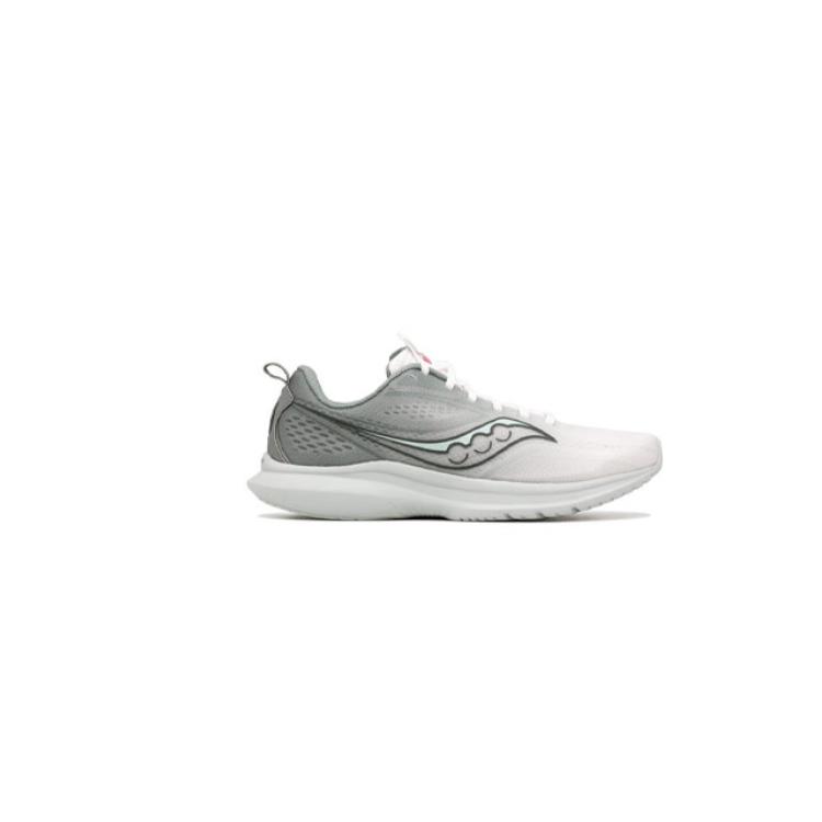 SAUCONY Kinvara 13 Y2K Retro Comfortable Versatile Non-Slip Durable Low-Top Running Shoes Unisex Sneaker White Gray S28228-3