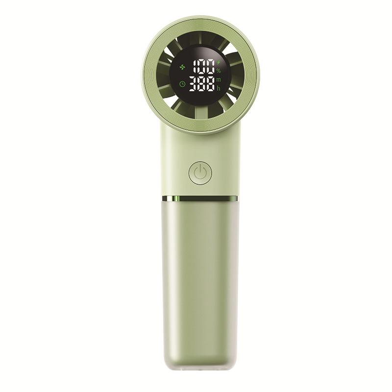 

New Model High-Speed Mobile Phone Fan with Countdown Display - Portable & Long-Lasting for Outdoor and Dormitory Use 4500mAh