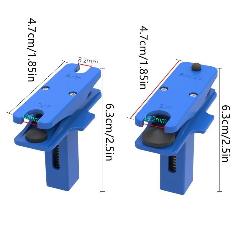 2pcs Car Brake Line Clamp Oil Plug Tool Universal Fluid Stop Clamp Kit Sealing Tool for Vehicle Repair Workshop