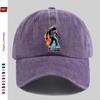 Pc Pcs Adjustable Trucker Cap with Skateboard Character Graphics  Vintage Washed Baseball Hat Suitable for Men  Women Light