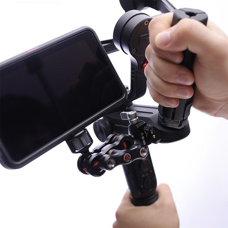 Mini NATO Rail Camera Anti-Off Quick Release NATO Rail Thickness 6mm Length 46 70mm for FX3/FX30 Camera NATO Handle Camera Cage