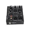 Mini 2 Channel Sound Card Mixing Console Digital Sound Mixer Built In 48V Phantom Power 5V USB Powered for Home Studio
