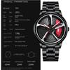 SVJ Men's Watch Car Wheel Modified Rs7 Men's Watch Hydraulic Three-dimensional Hollow Quartz Watch