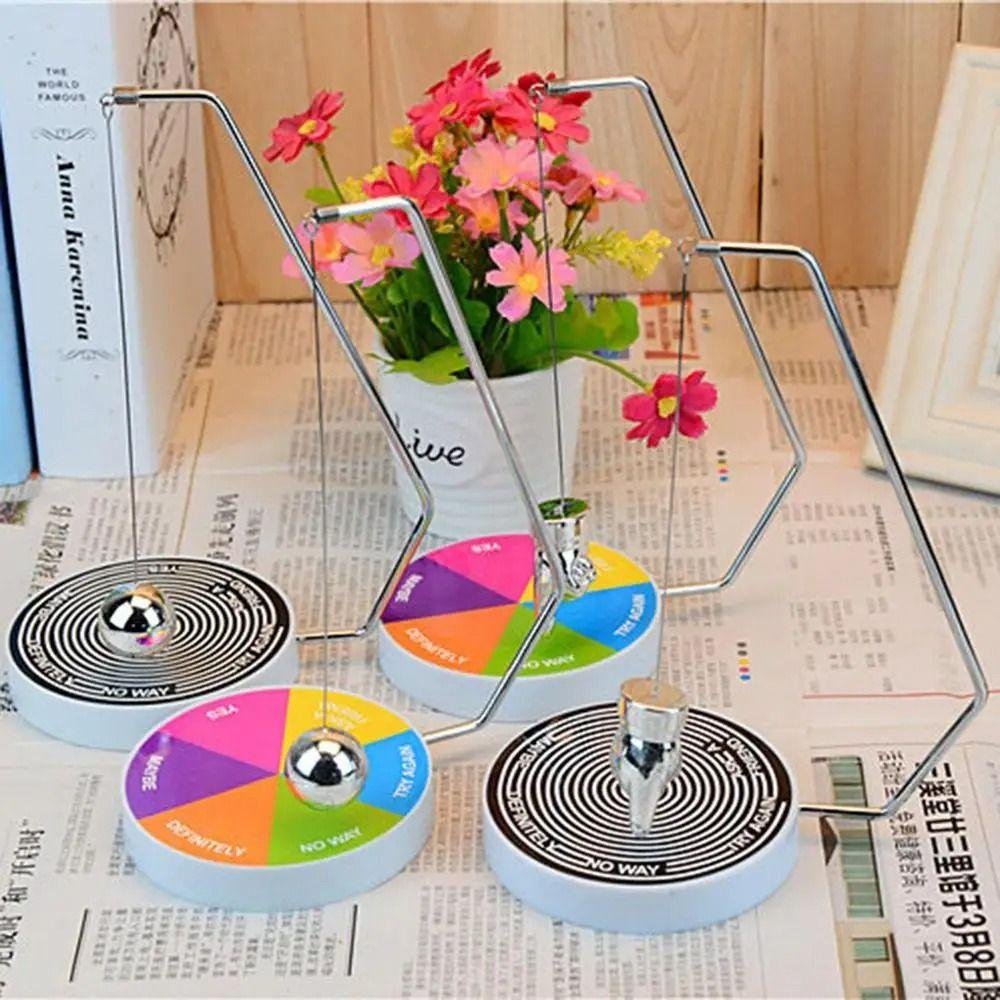 

Decoration Gift Magnetic Decision Maker Pendulum Selector Pendulum Swinging Balls For Children Colorful