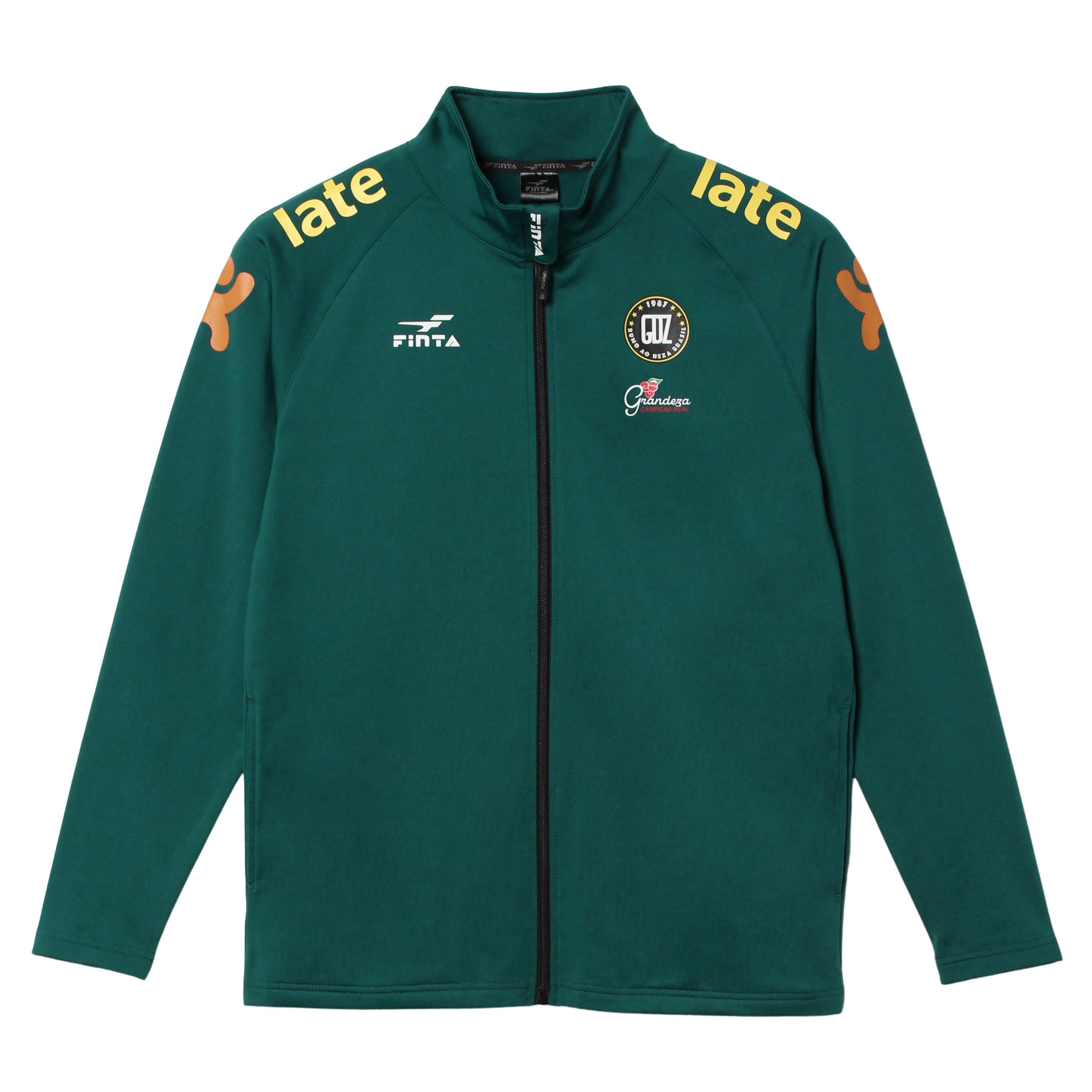 

FINTA Soccer Training Jacket FT4510 Olive Green L [FINTA] Men s Full-Zip (3700)